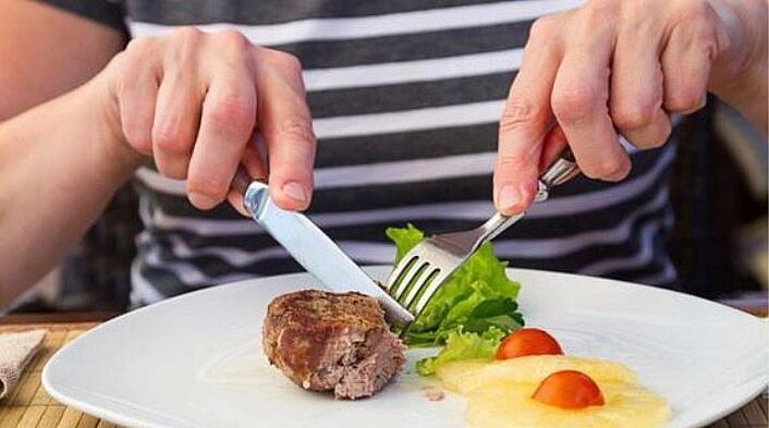 Healthy food on a diet
