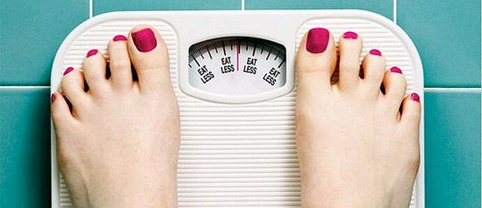 When losing weight