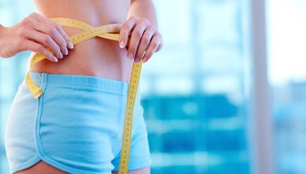 Waist measurement during weight loss